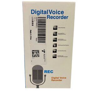 Digital Voice Recorder TT-1 USB Recorded File in WMA MP3 Format Audio Recording
